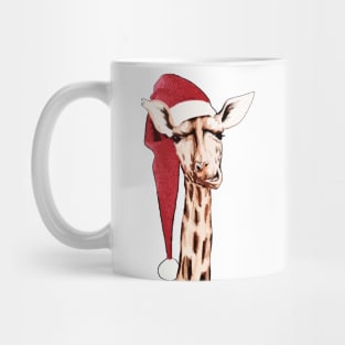 Christmas Giraffe Mug